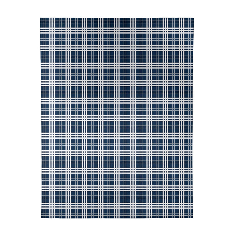 Plaid Indoor Rug, Rectangle 8' x 10'