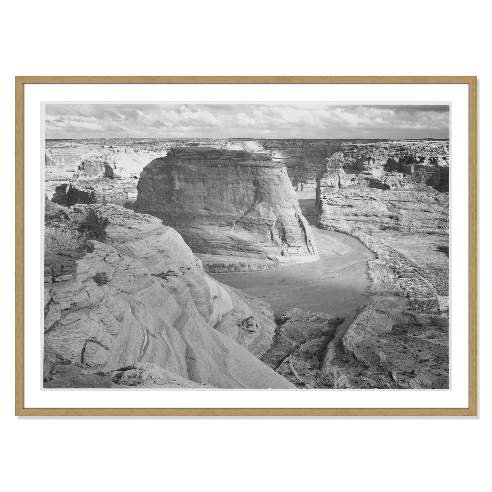 Canyon De Chelly Arizona 2 by Adams, 29.5" H x 41.5" W x 0.75" D, Natural