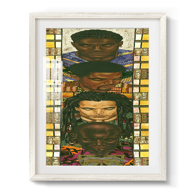 Bastian -Gallery Wrapped Canvas, 28.5" H x 20.5" W, White
