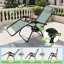 Chaises longues d'extérieur inclinables, réglables et pliables avec porte-gobelet Zero Gravity Chairs-1504885993