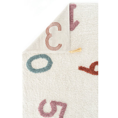 Leasburg Cotton Machine Made Indoor / Outdoor Area Rug