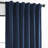 Basic Deluxe Velvet Room Darkening Curtain Pair - 2 Panels Window Curtains-1652069838-1652069837