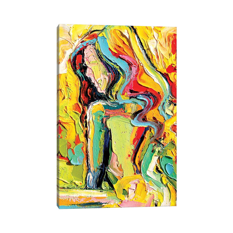 Femme 1 Piece Wrapped Canvas Painting, 66.04 cm H x 45.72 cm W