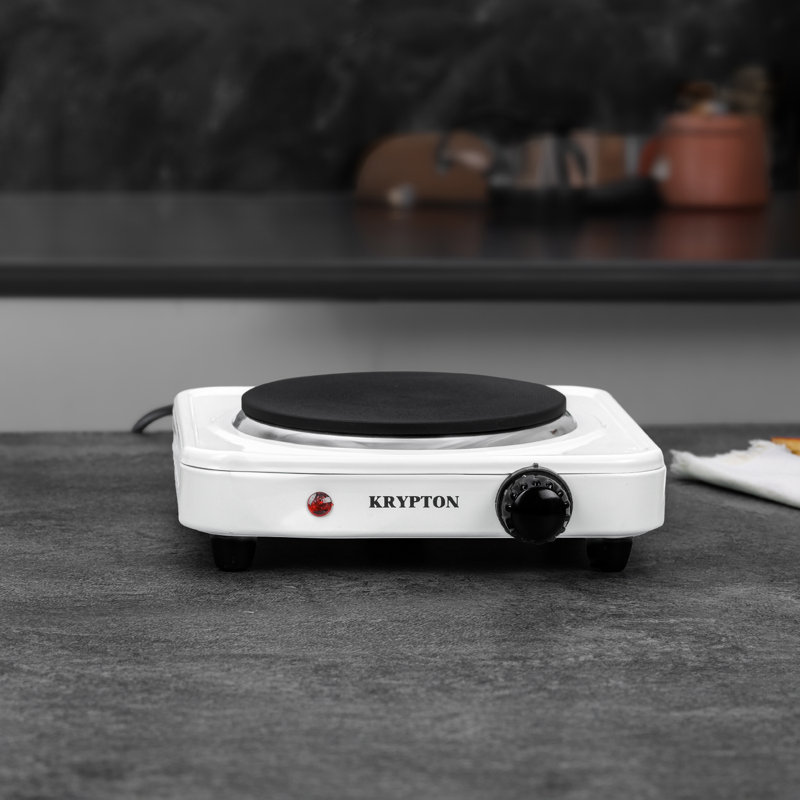 KRYPTON 1000W Single Hot Plate for Table Top  Cooking