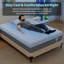 Matelas 12 po, mousse viscoélastique gélifiée rafraîchissante-65908757