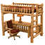 Lit mezzanine simple pour enfants-1304064146