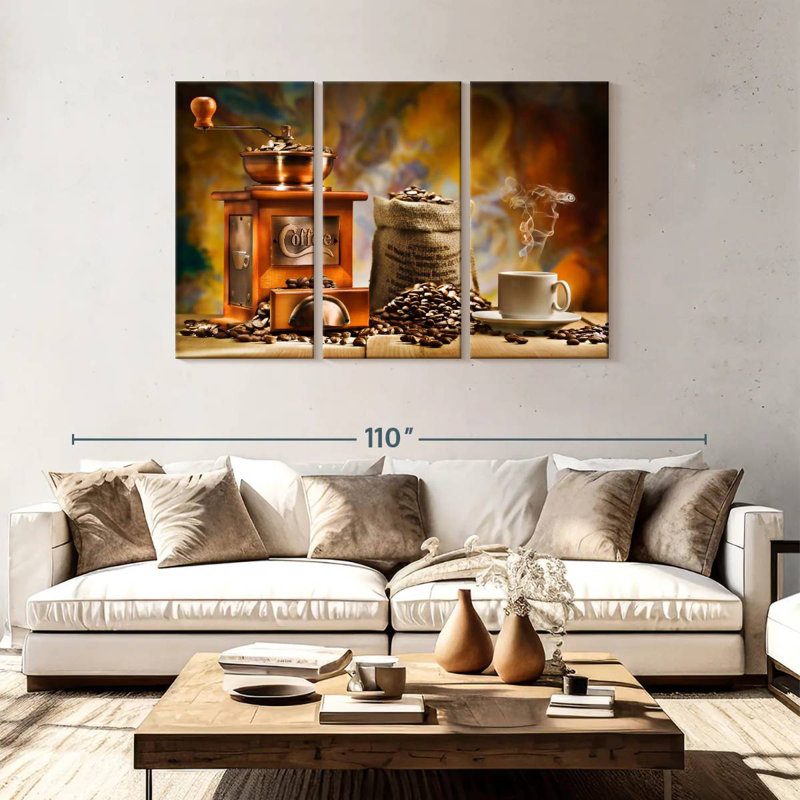 Yarlin Brewed Coffee, 48" H x 74" W