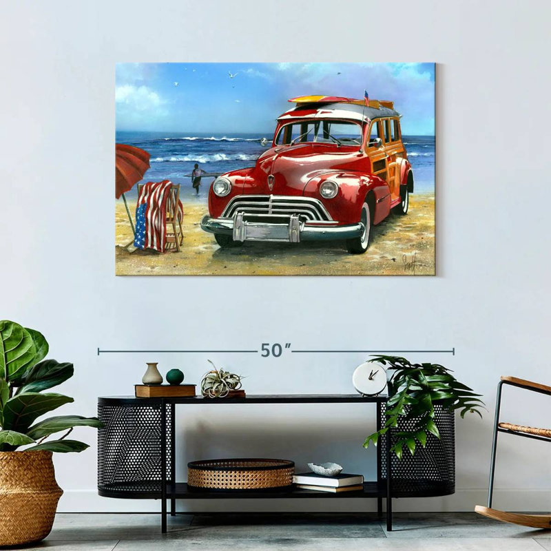 Surfin USA, 30" H x 45" W