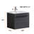 Garron 24 " W Wall Mounted Wall Mounted 1 Single Vanity Bathroom Vanity With Ceramic Top