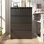 Classeur latéral verrouillable en métal 35,43 po à 4 tiroirs - Rangement de bureau à domicile robuste pour format A4 / lettre / légal / F4-108845051