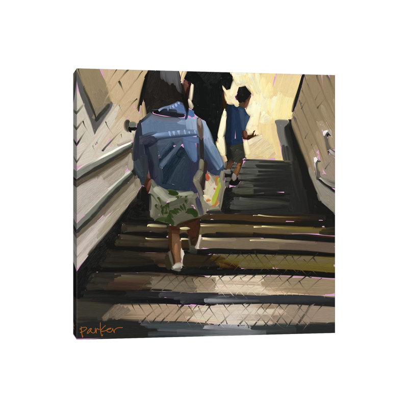 The Tube by Teddi Parker - Gallery-Wrapped Canvas Giclée on Canvas, Canvas, 45.72 cm H x 45.72 cm W x 1.91 cm D