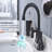 Bathroom faucet with 360 degree turn spout-115827335