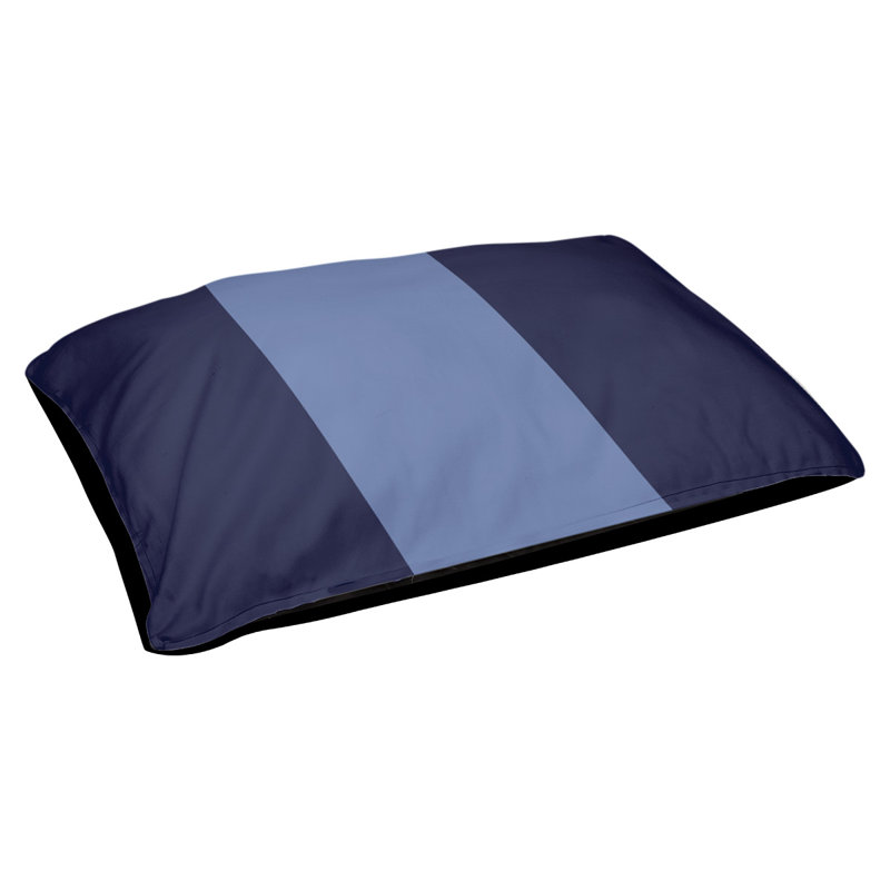 Coussin d'extérieur Memphis, Bleu marine basketball / bleu basketball / bleu ma, Moyen (H 9,5 po x l 28 po x P 18 po)