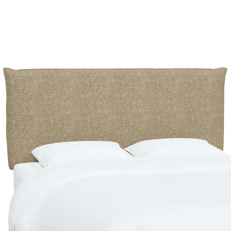 Halcyon Upholstered Headboard, Zuma Natural Textured Linen, Twin