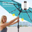 Parasol de marché éclairé 90 po Doras-262390388