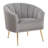 Benley Pleated Waves Velvet Armchair-386624164