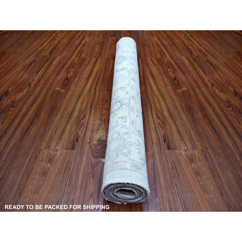 One-of-a-Kind 4' X 5'9" New Age Area Rug in