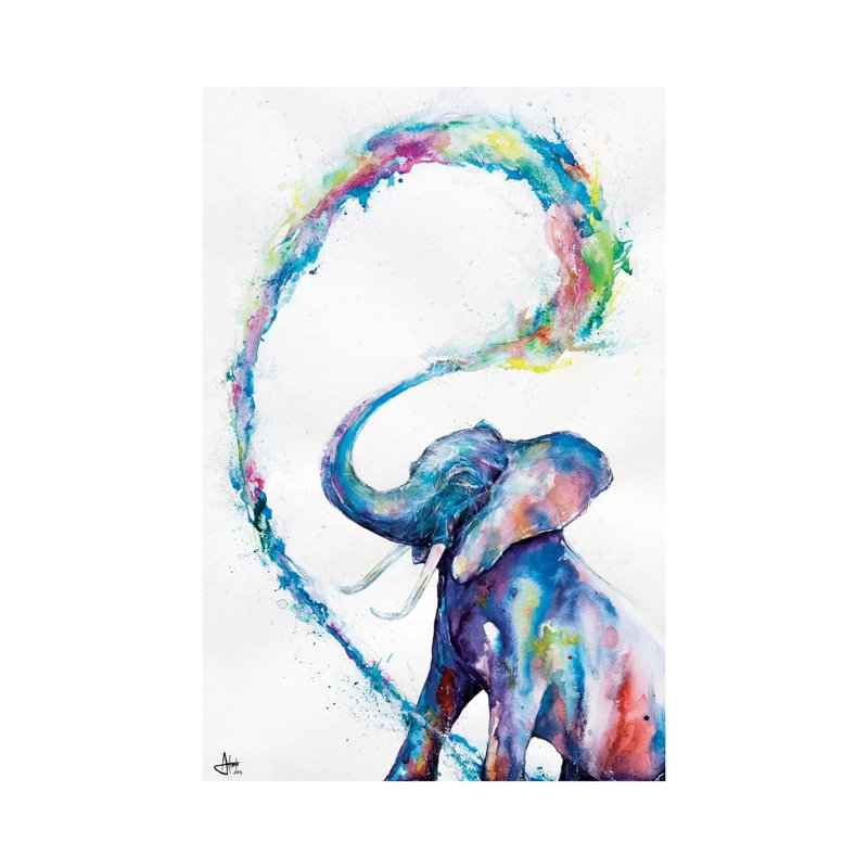 Veris 1 Piece Wall Art on Canvas, 30.48 cm H x 45.72 cm W, Wrapped Canvas
