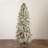 Flocked 7' Pre-Lit Pine Christmas Tree