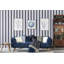 Smart 3 Stripes Heritage Stripe Wallpaper Roll-1062743796