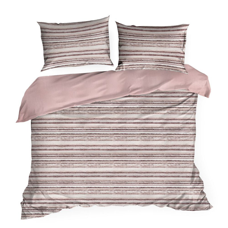 Striped Duvet Cover Set with Pillowcases