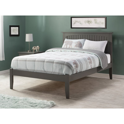 Odalys Solid Wood Platform Bed with Built-in Charging Station by Darby Home Co