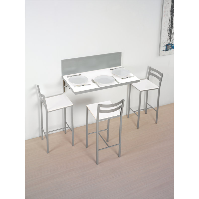 Enderson Rectangular 90Cm L x 50Cm W Dining Table, White