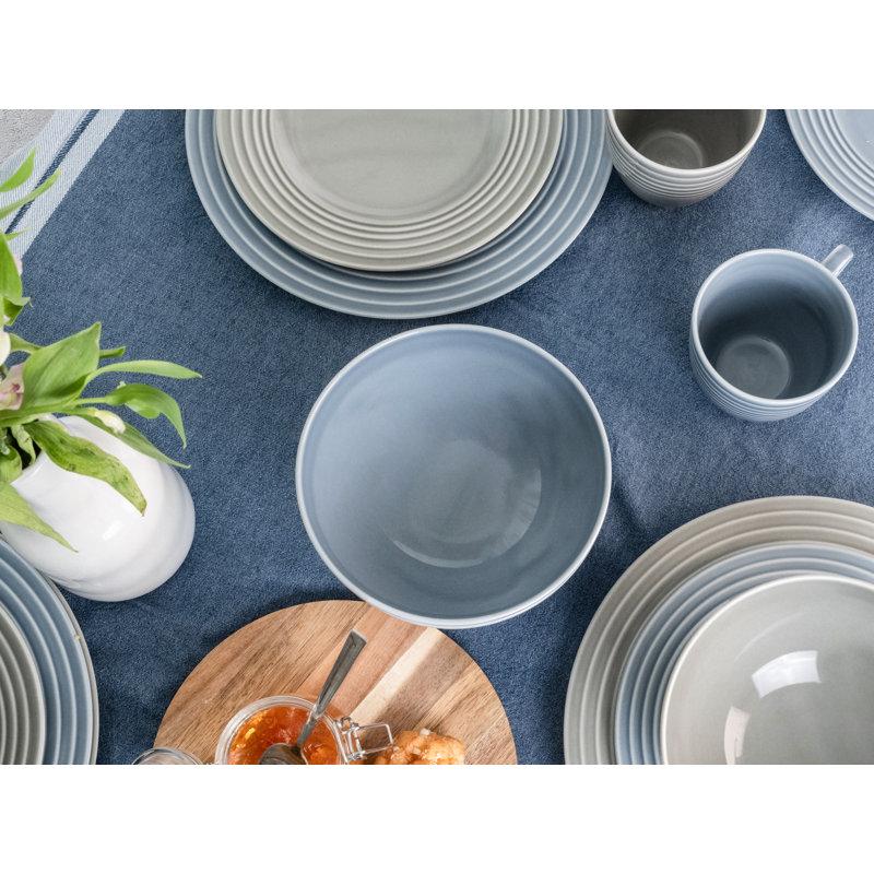 Piece Porcelain China Dinnerware Set - Service for 4