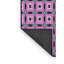 Tapis mauve à motif géométrique-2110826338