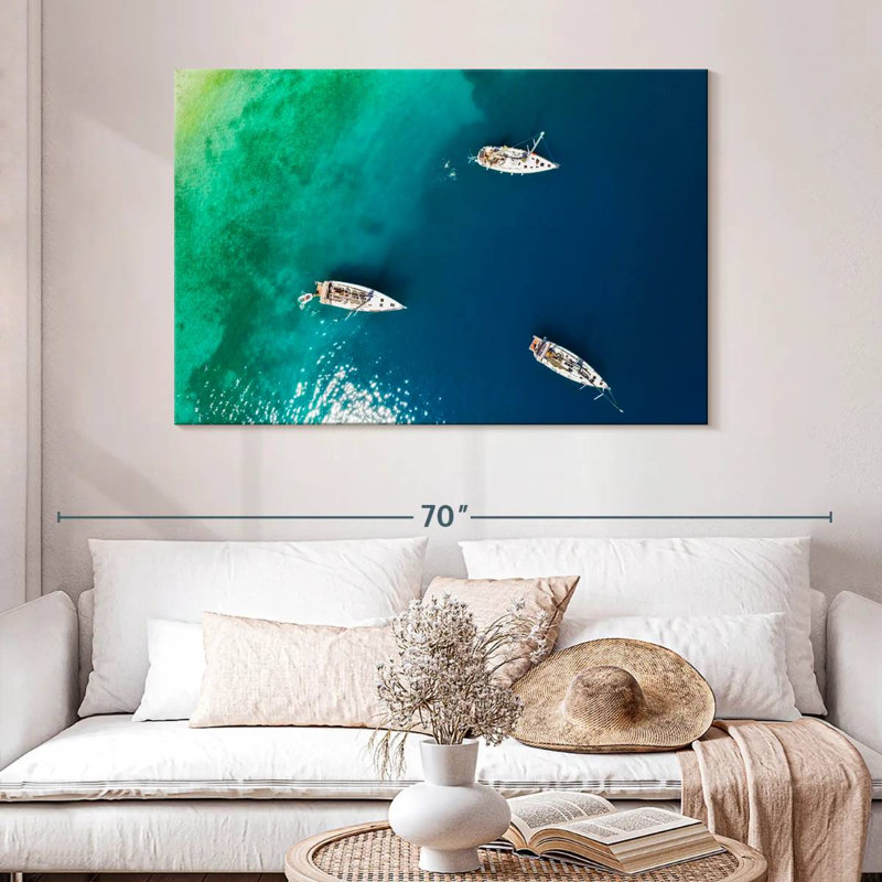 Gillard Yachts In Mykonos, 32" H x 48" W