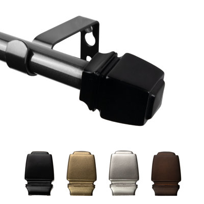 Adjustable Single Curtain Rod