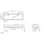 84" Cube Collection Trough Lavatory, 4" Height	-72042530