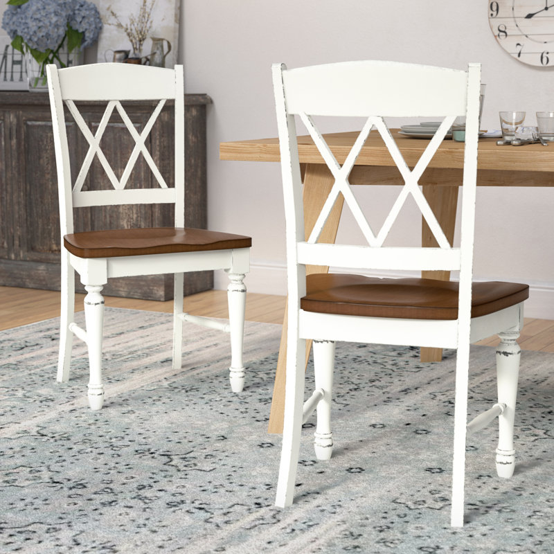 Chaise de salle à manger Giulia, Blanc cassé
