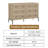 6 - Drawer Double Dresser