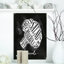«Farmhouse Food Broccoli Cutting Scheme Chalk», reproduction d'impression sur toile