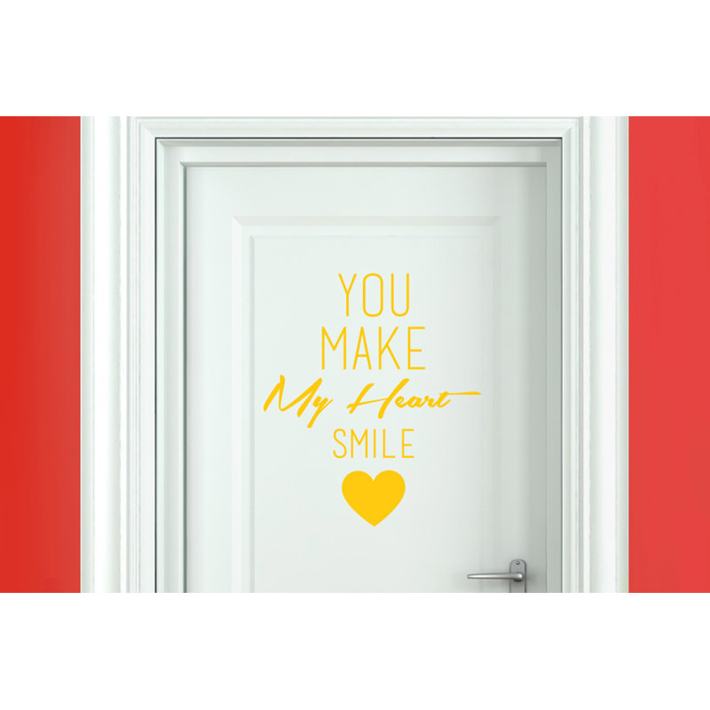 Wall Decal, Dark Yellow