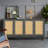 Retro Style Console Table Simple Modern Sideboard Storage Cabinet  With Detachable Wide Shelves For Entryway Living Room Bathroom Dining Room-260118273