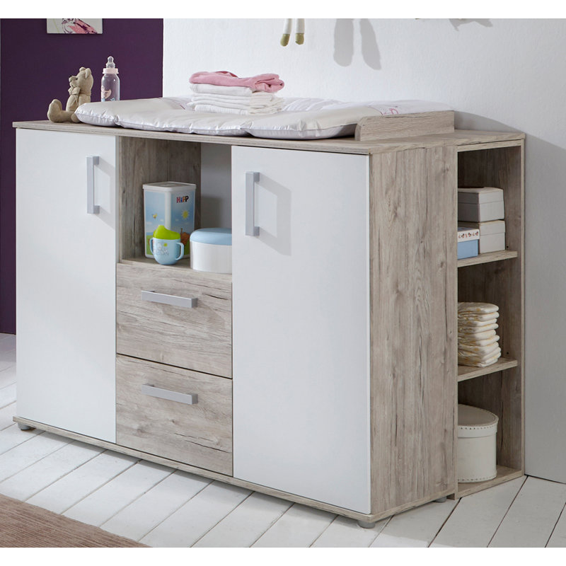 Bente Changing Table Dresser with Drawers