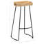 Fuchs Solid Wood Bar Stool with Solid Wood Frame-42294636