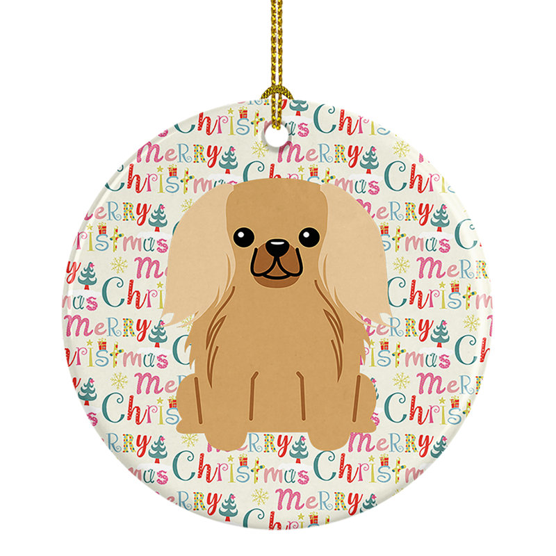 Ornement suspendu Mable Christmas Pekingese Fawn Sable