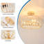 3-Light Drum Chandelier