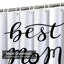 Rideau de douche avec 12 crochets Best Mom-455865322