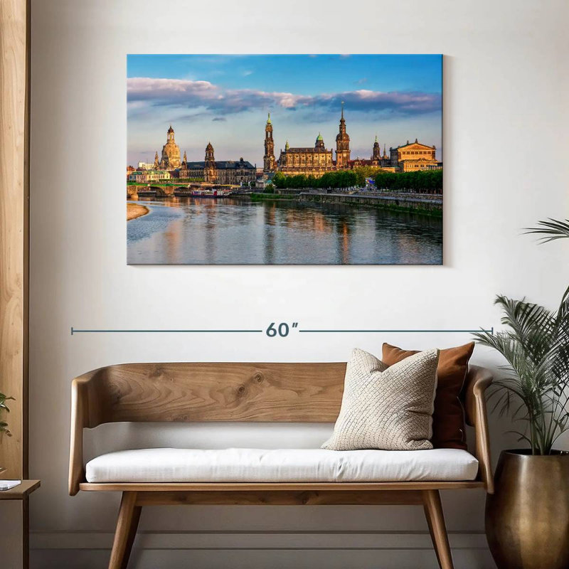 Paysage urbain Nicci Dresden, H 30 po x l 45 po