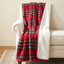 Delvina Faux Mohair Throw Blanket