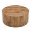 Table cylindrique polyvalente avec motif, convient aux tables basses, aux petites tables de salle à manger et aux établi dans divers styles d'intérieur.