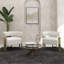 Fauteuil d'appoint avec structure en métal (ensemble de 2)-719785016
