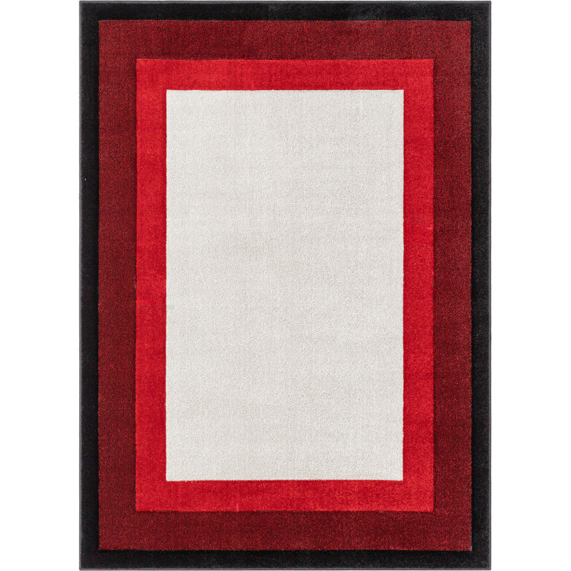 Astrid Geometric Synthetic Area Rug, Rectangle 160 x 220 cm