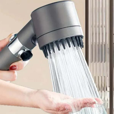 5-Filter Rain Shower Head - High-Pressure Water Flow & Durable Painted Finish for a Luxurious Shower Experience