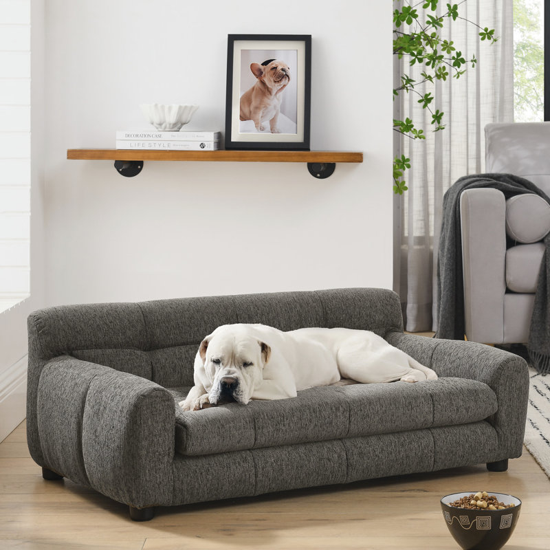 Animal gris foncé pour canines moyennes et grandes, sièges confortables avec