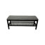Banc de rangement rembourré en bambou Asheton
